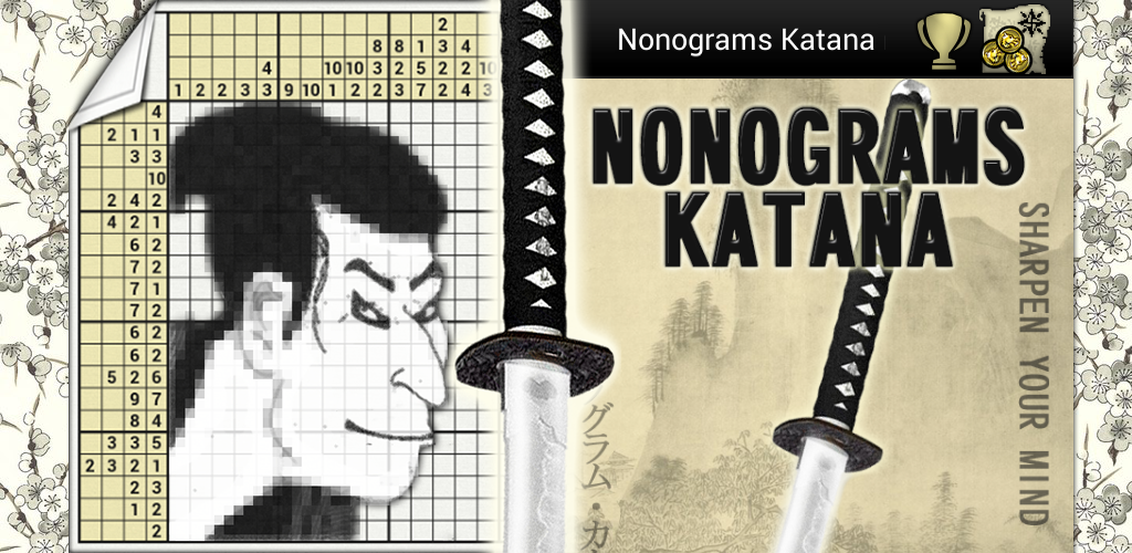 Banner of Katana nonogram 18.1