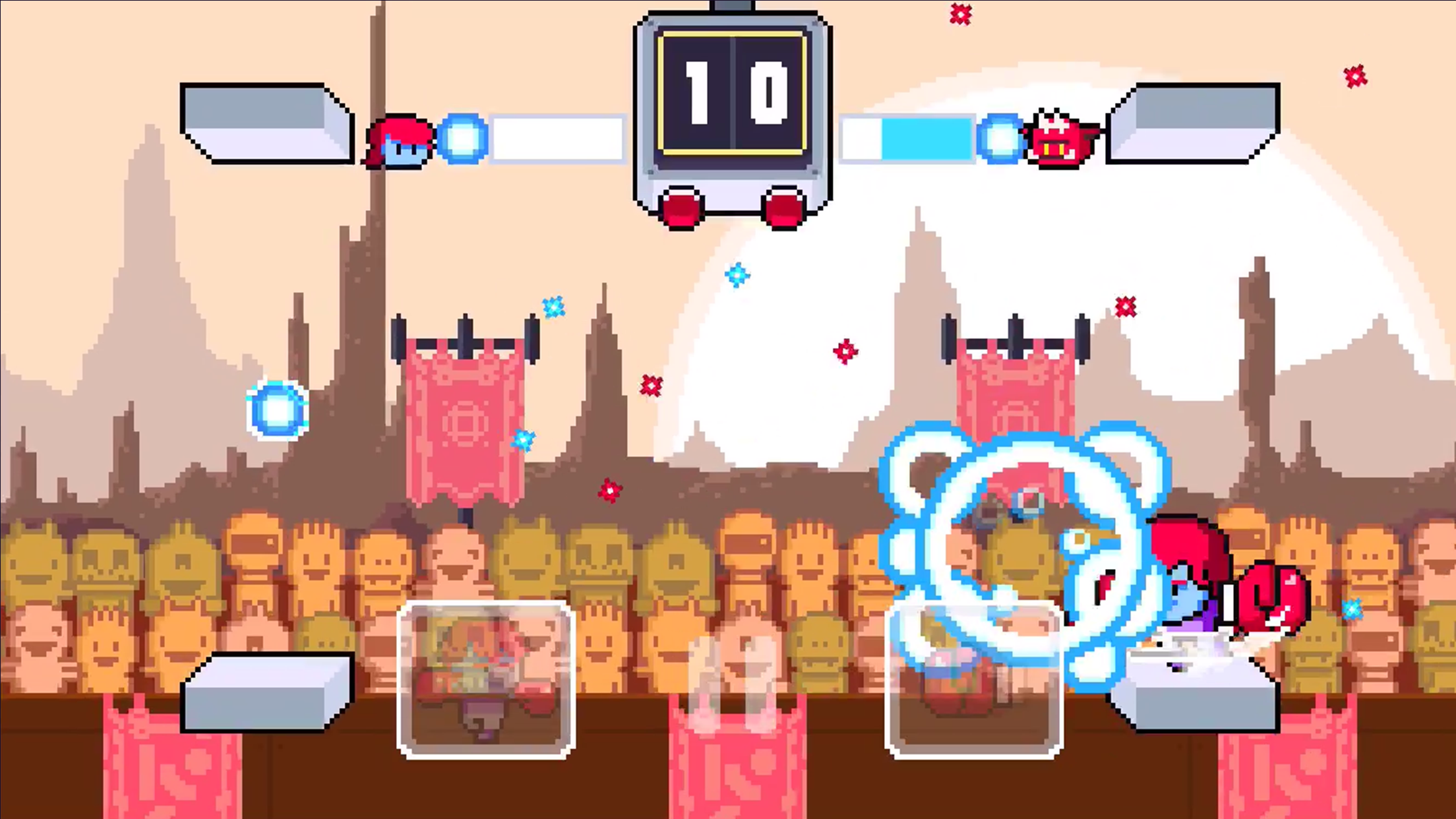 Flipchamps Dual Strike Game Screenshot