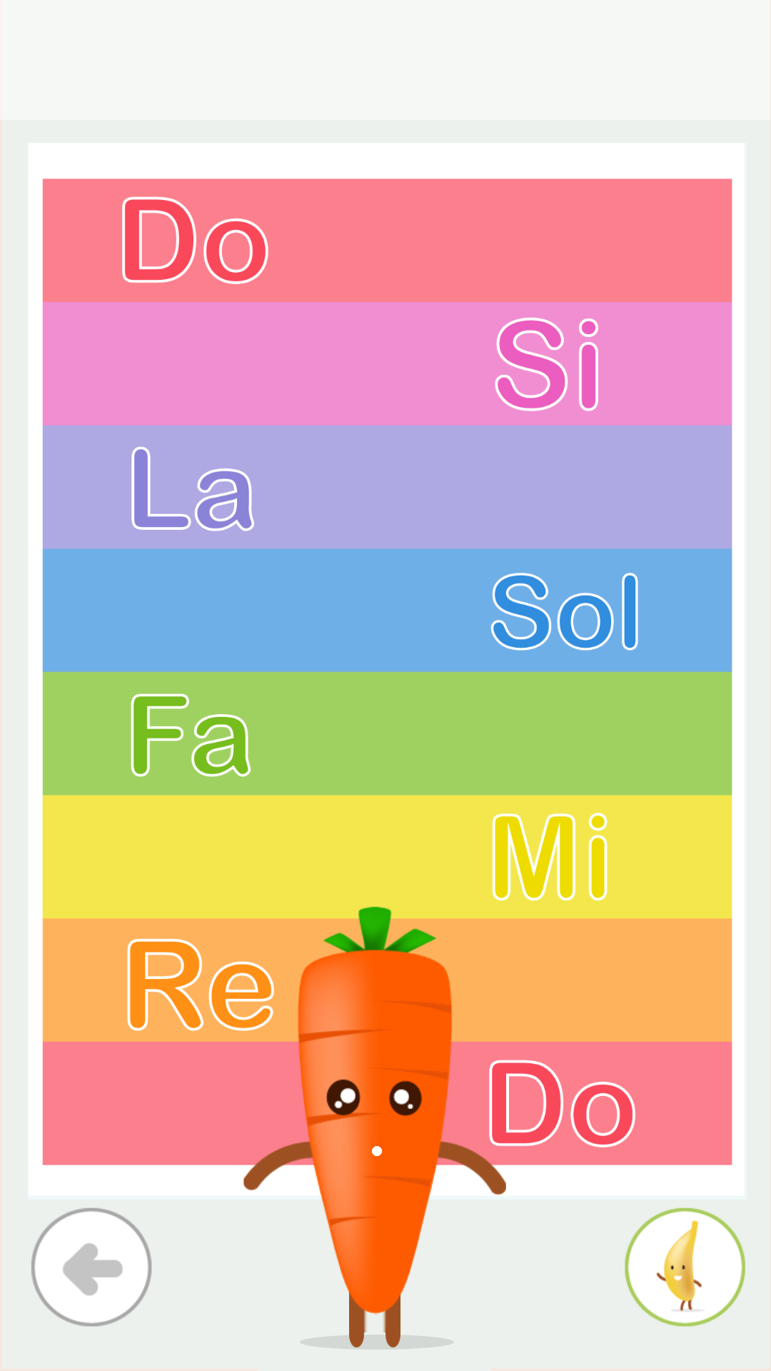 Cuplikan Layar Game Banana song with friends