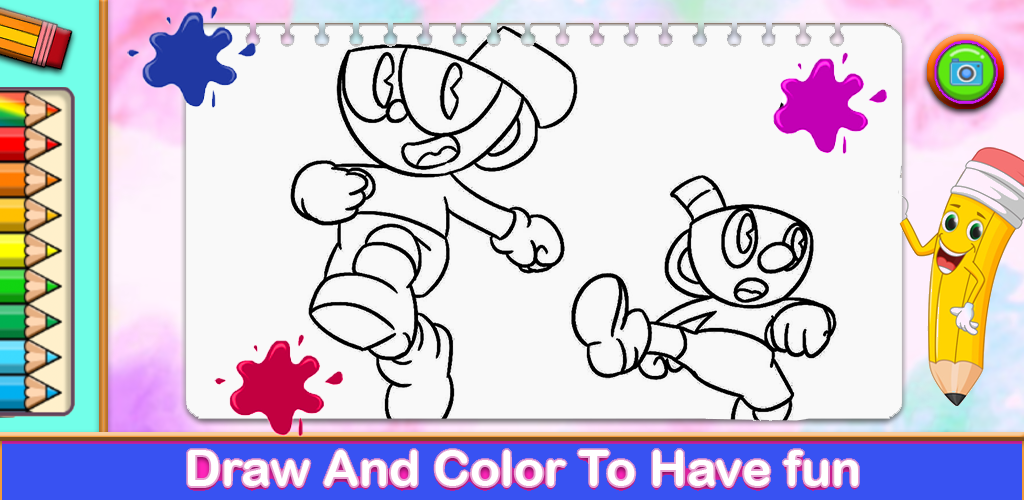Cup Coloring Head Game Screenshot