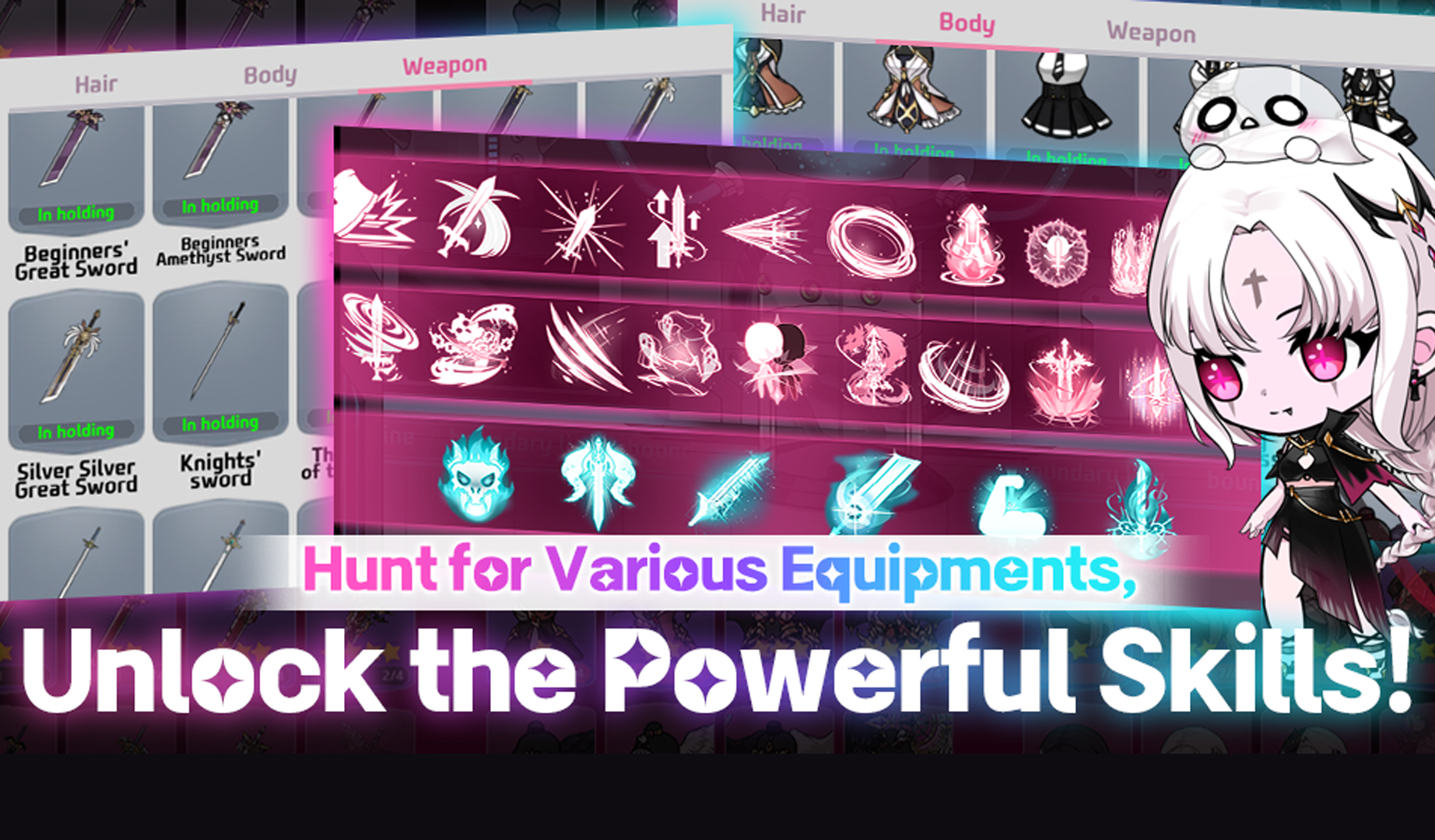 Screenshot of Guardian Goddess: Idle RPG