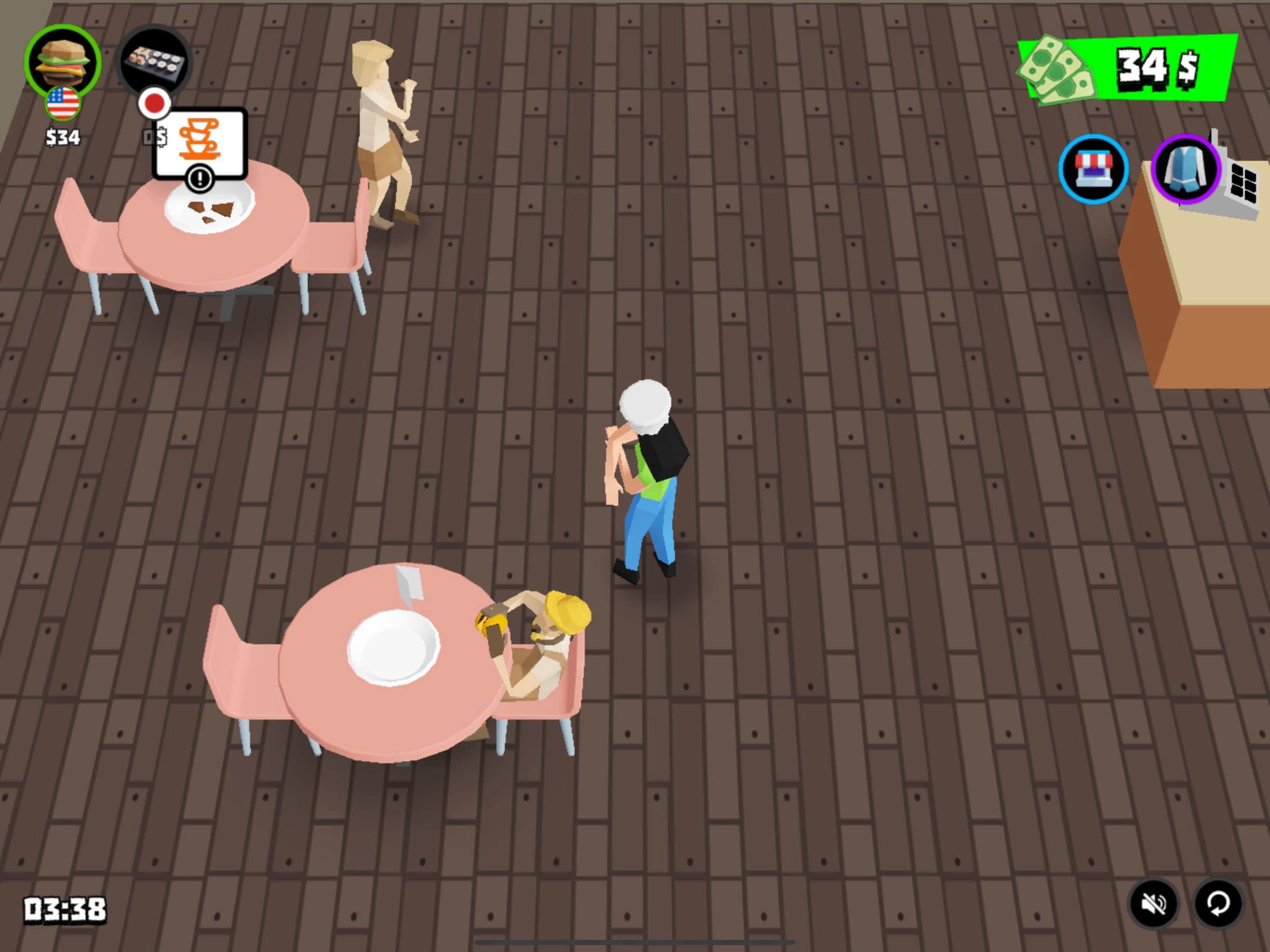 Ảnh chụp màn hình Burger Bounty : Cooking Game