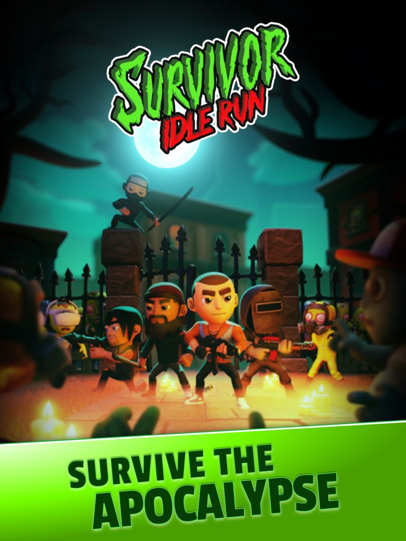 Survivor Idle Run: Z-RPG遊戲截圖