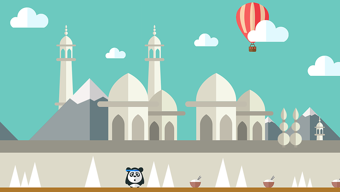 Dashy Panda Game Screenshot