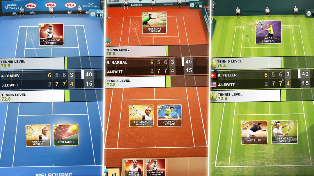 Screenshot of TOP SEED Tennis Manager 2024