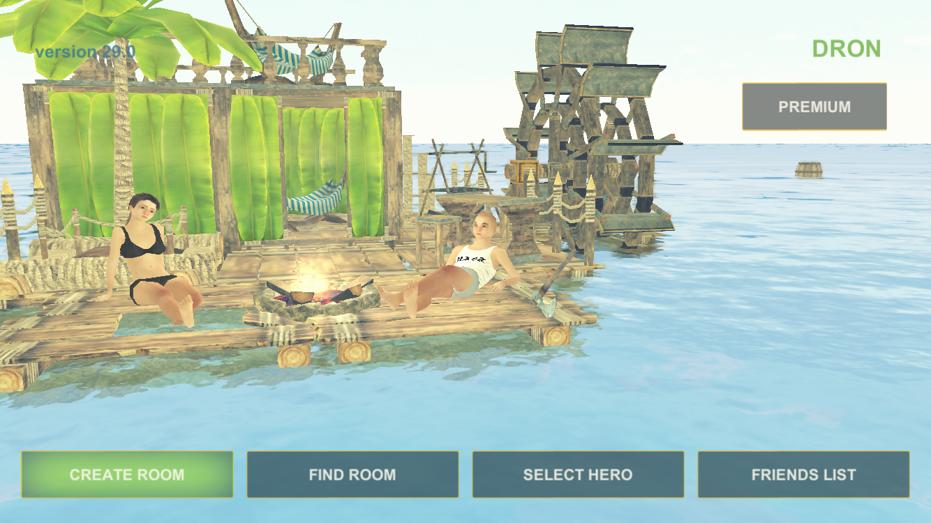 Sunkenland: Ocean Survival Game Screenshot