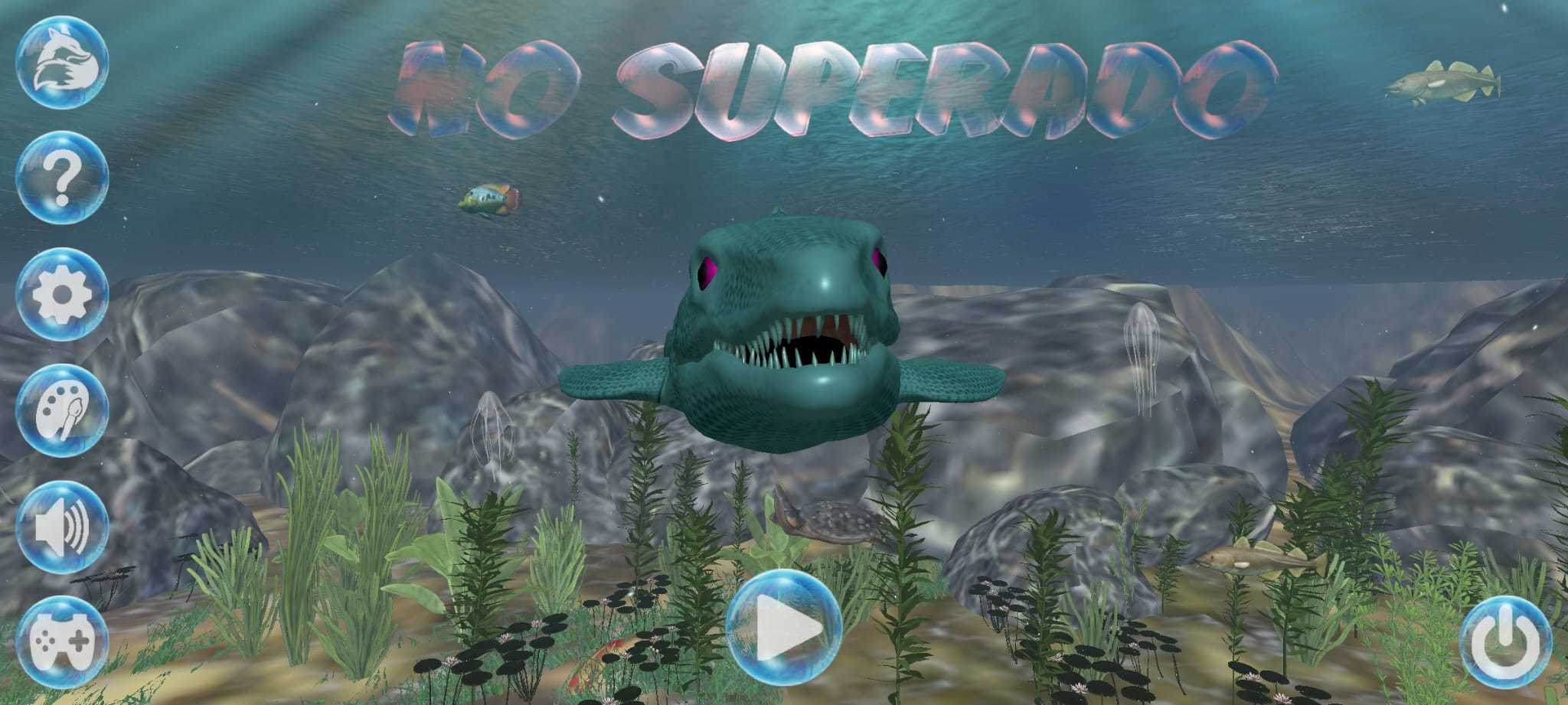 Captura de Tela do Jogo Mosassaurio 3D