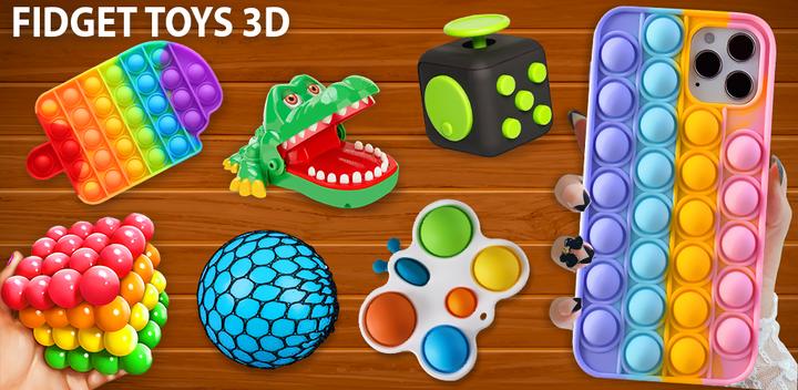 Banner of Fidget Cube 3D Antistress Toys 3.3.8