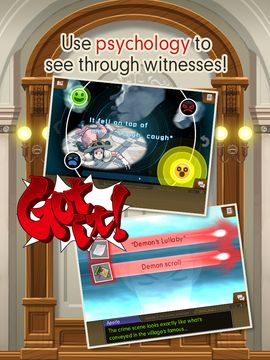 Ace Attorney: Dual Destinies Game Screenshot