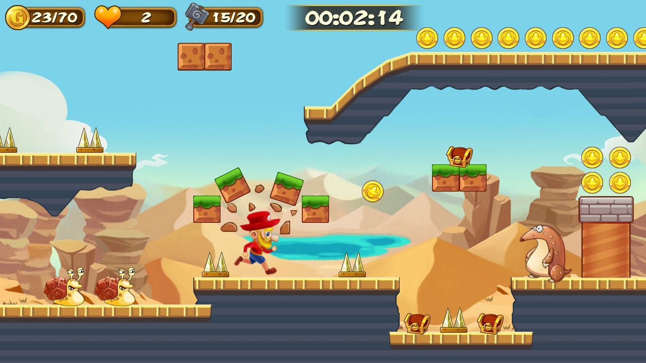 Super  Adventure of Jabber Game Screenshot