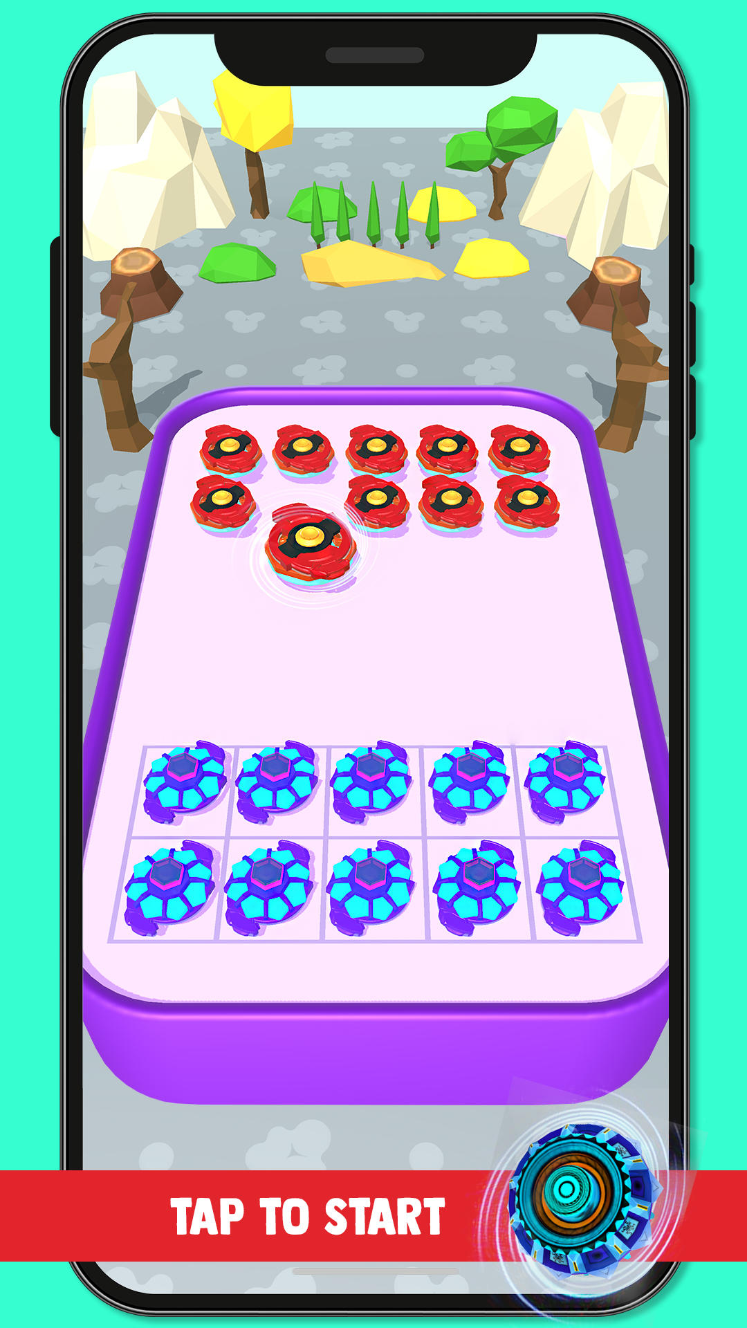 Spinner Fusion! Battle Master Game Screenshot