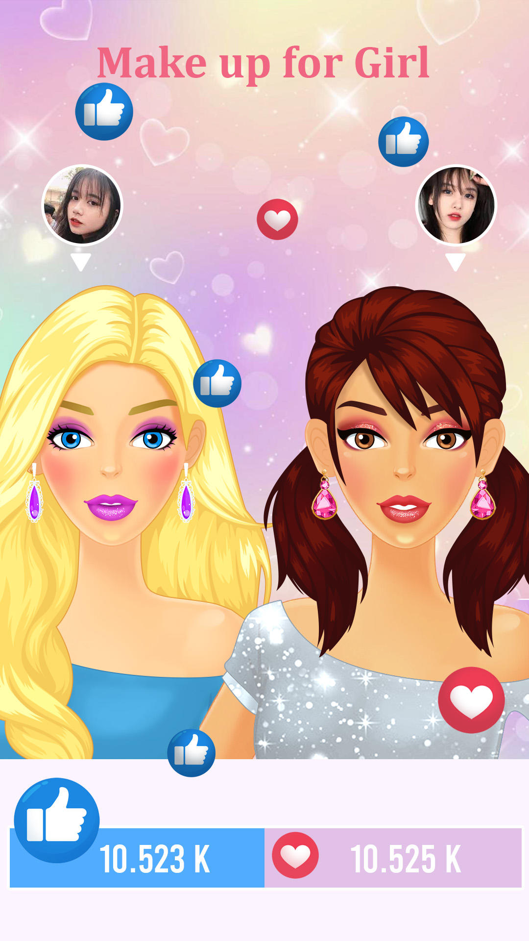 Makeup Girl : Salon Game Game Screenshot