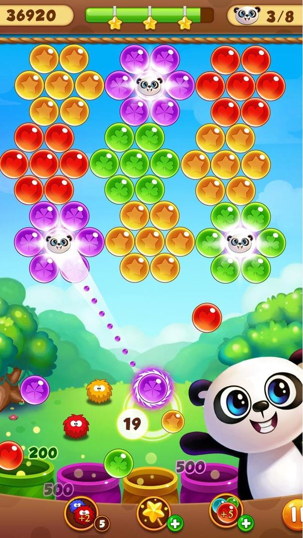 Panda Bubbles ภาพหน้าจอเกม