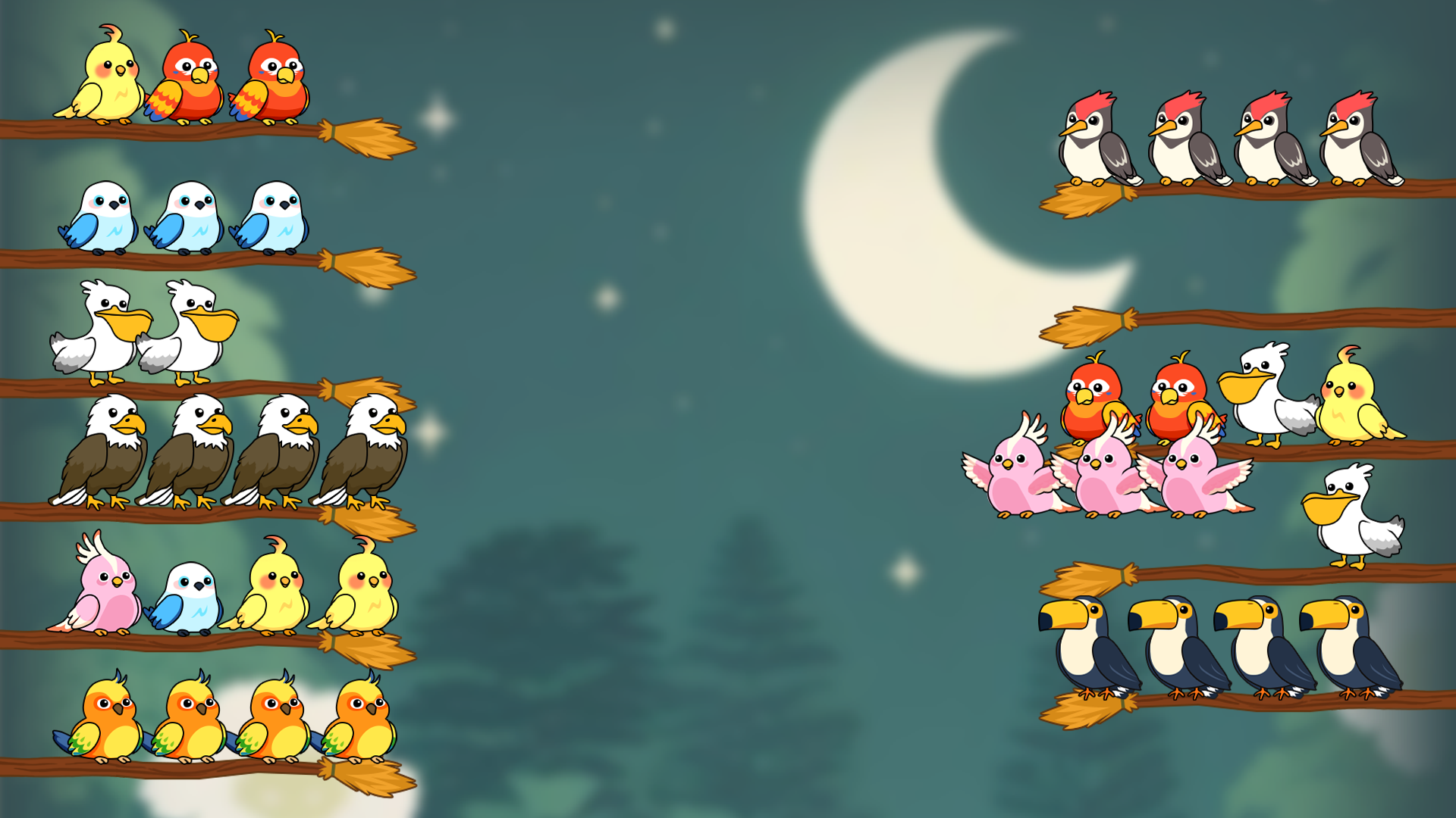 バードソートクエスト ゲームのスクリーンショット