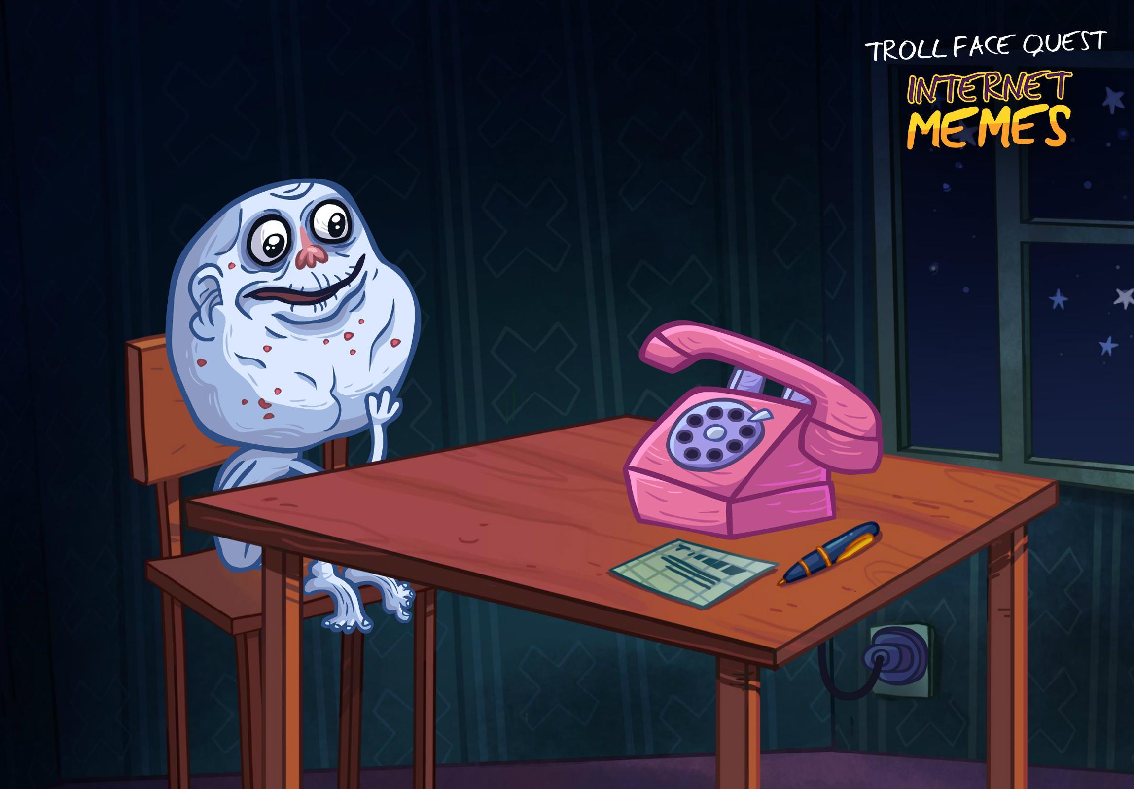 Cuplikan Layar Game Troll Face Quest Internet Meme