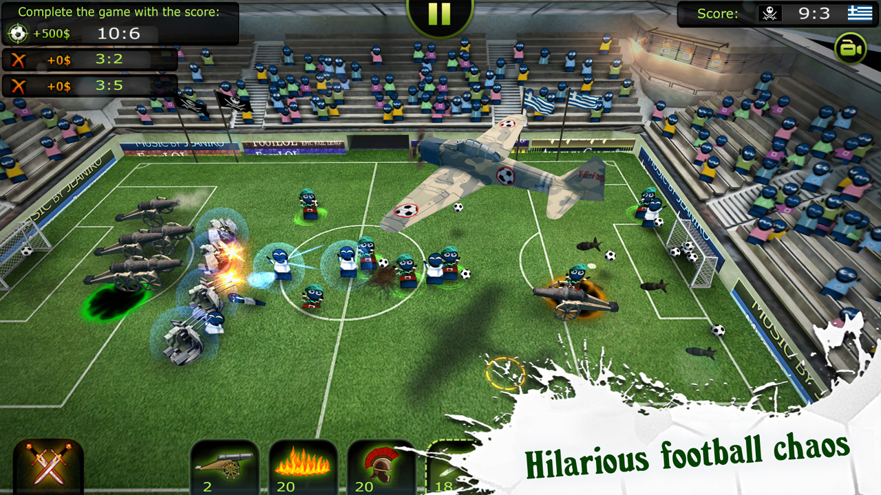 FootLOL: Crazy Soccer game Game Screenshot