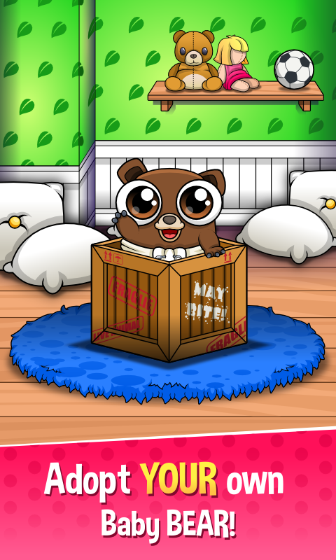 Happy Bear - Virtual Pet Game ภาพหน้าจอเกม
