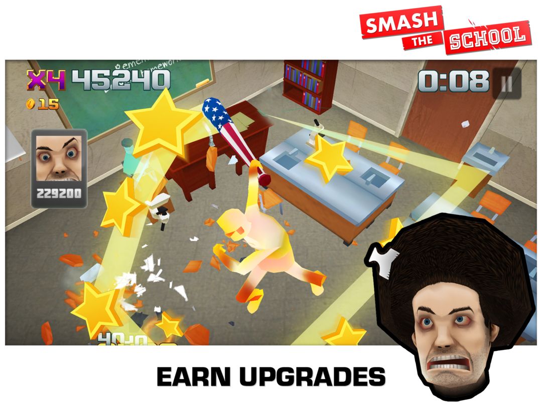 Screenshot of Smash the School - Stress Fix!