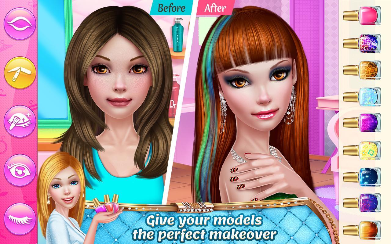 Stylist Girl: Make Me Fabulous Game Screenshot