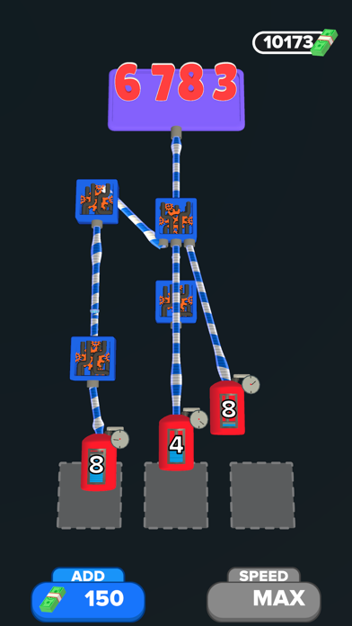 Скриншот игры Rope Digits