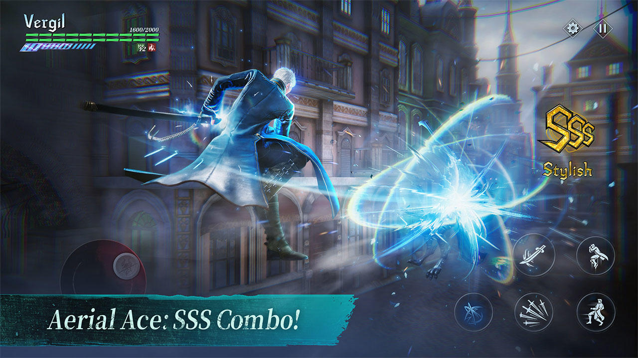 Devil May Cry: Peak of Combat Game Screenshot