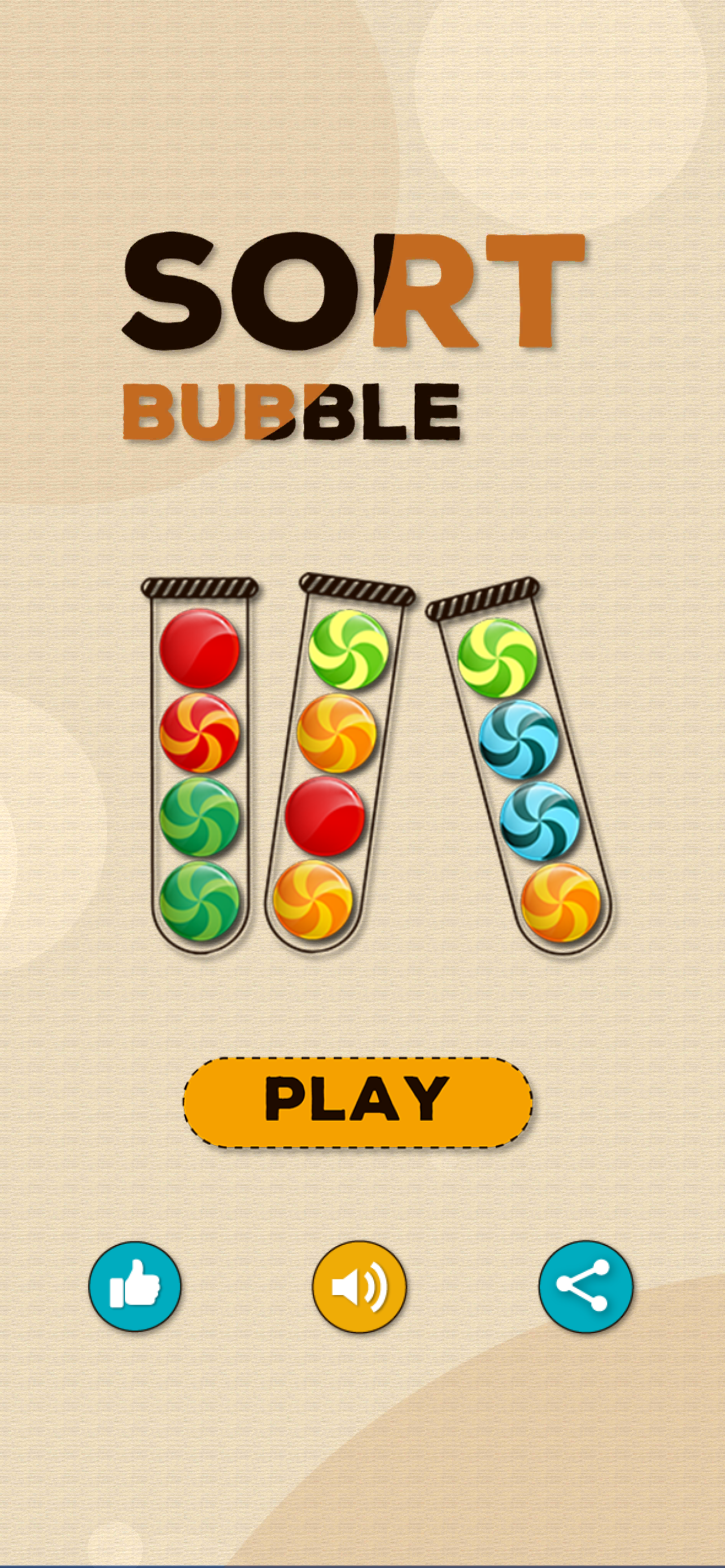 Ball Sort Premium Game Screenshot