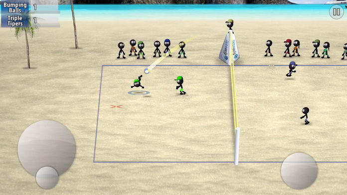 Stickman Volleyball Game Screenshot
