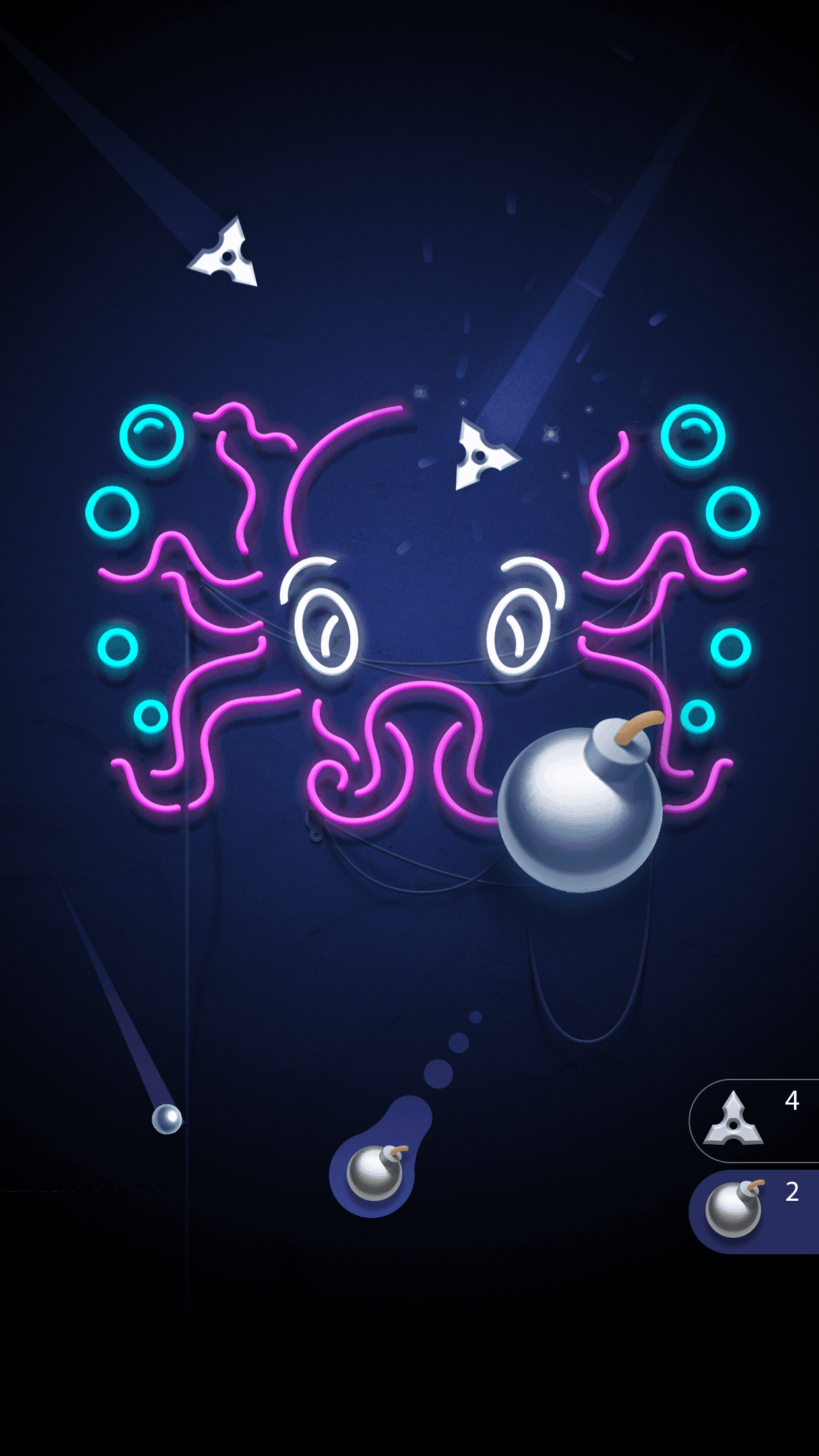 Hit the Light - Neon Shooter Game Screenshot