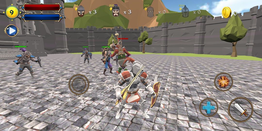 Screenshot of Castle Defense Knight Fight