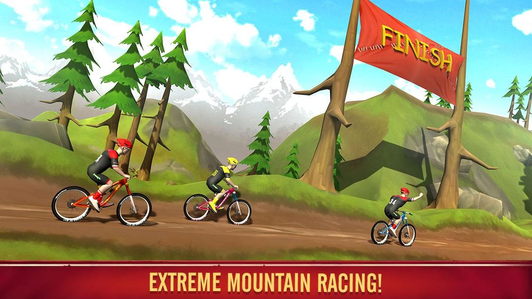 BMX Mountain Climb Stunts- Free Bicycle Games遊戲截圖