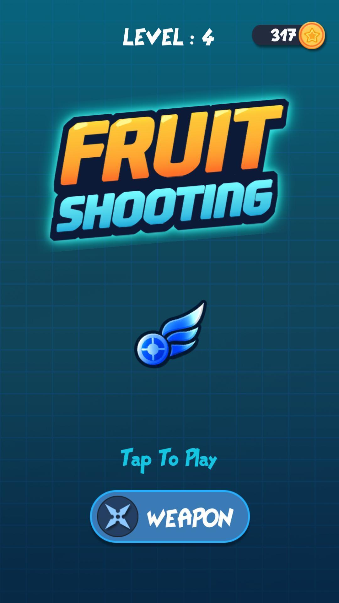 Captura de Tela do Jogo Fruit Shooting- Sharp Knife