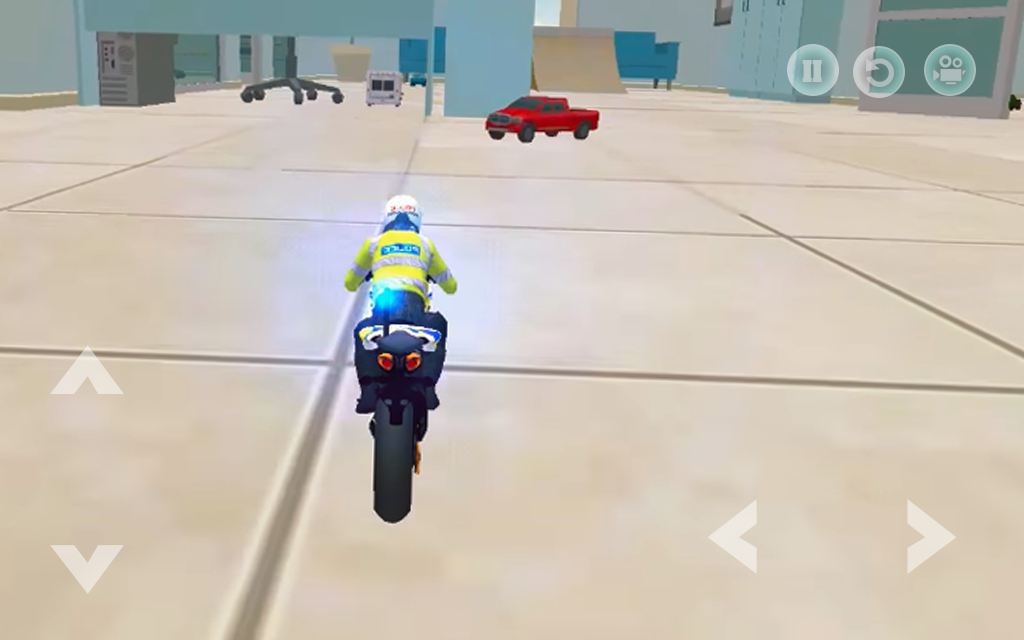 Captura de Tela do Jogo Office Bike :  Real Stunt Racing Game Simulator 3D
