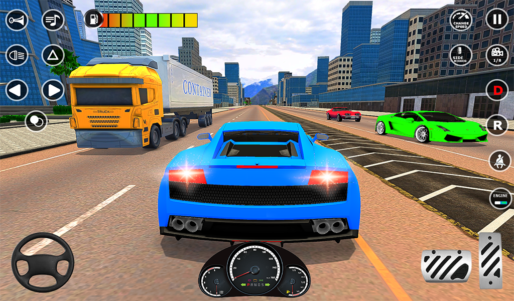 Traffic Driving-Racing Master Game Screenshot