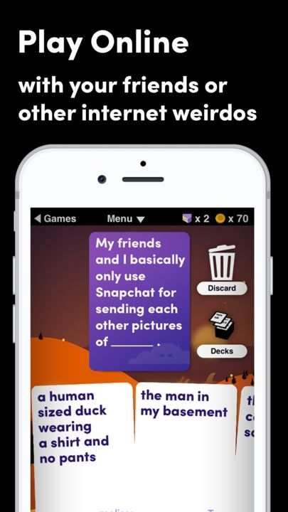 Screenshot 1 of Evil Apples: A Dirty Card Game 5.3.1