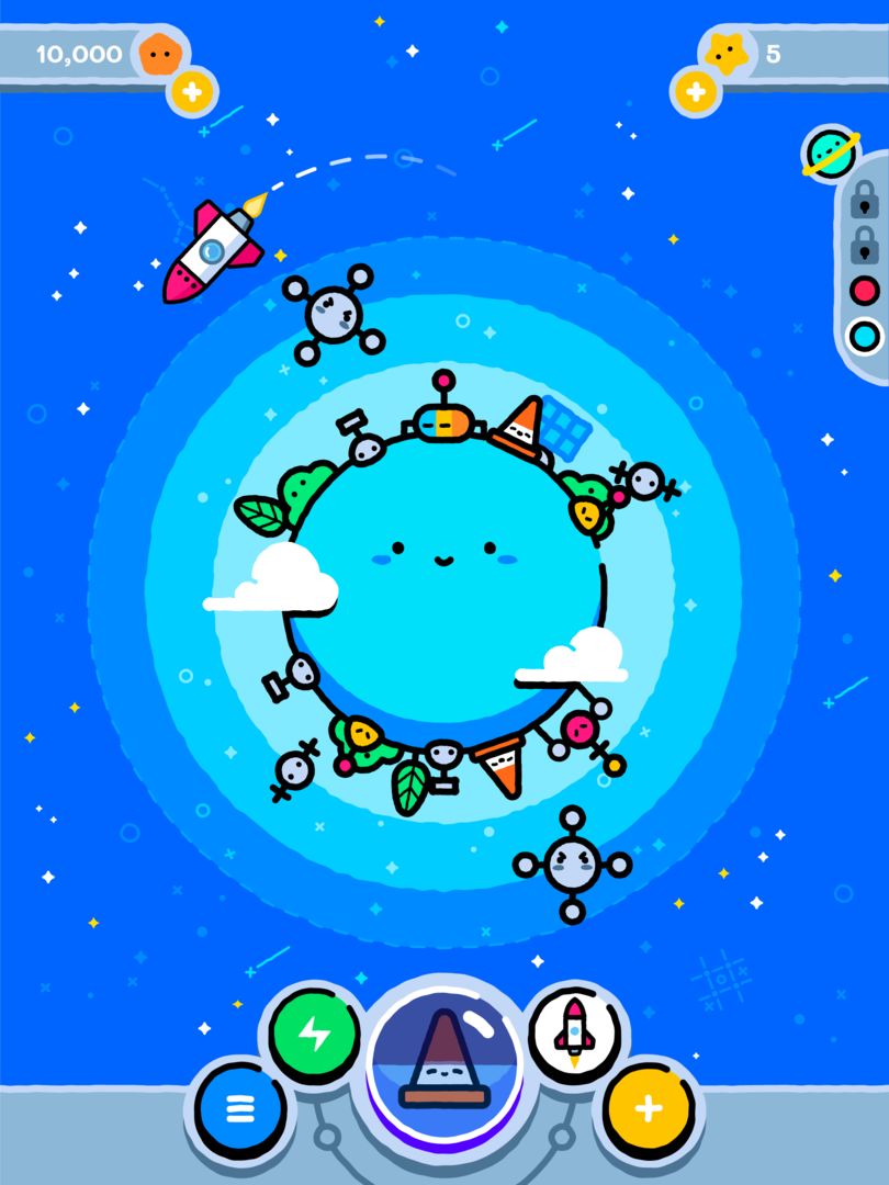 Screenshot of Idle Pocket Planet