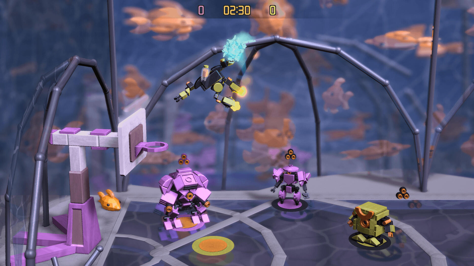 RoboDunk Prologue Game Screenshot