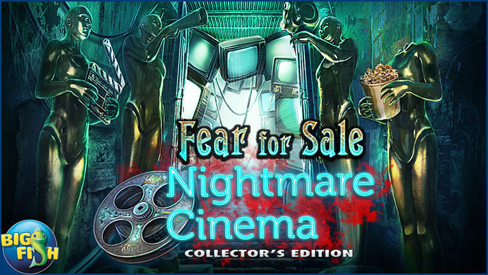 Screenshot of Fear For Sale: Nightmare Cinema - A Mystery Hidden Object Game (Full)