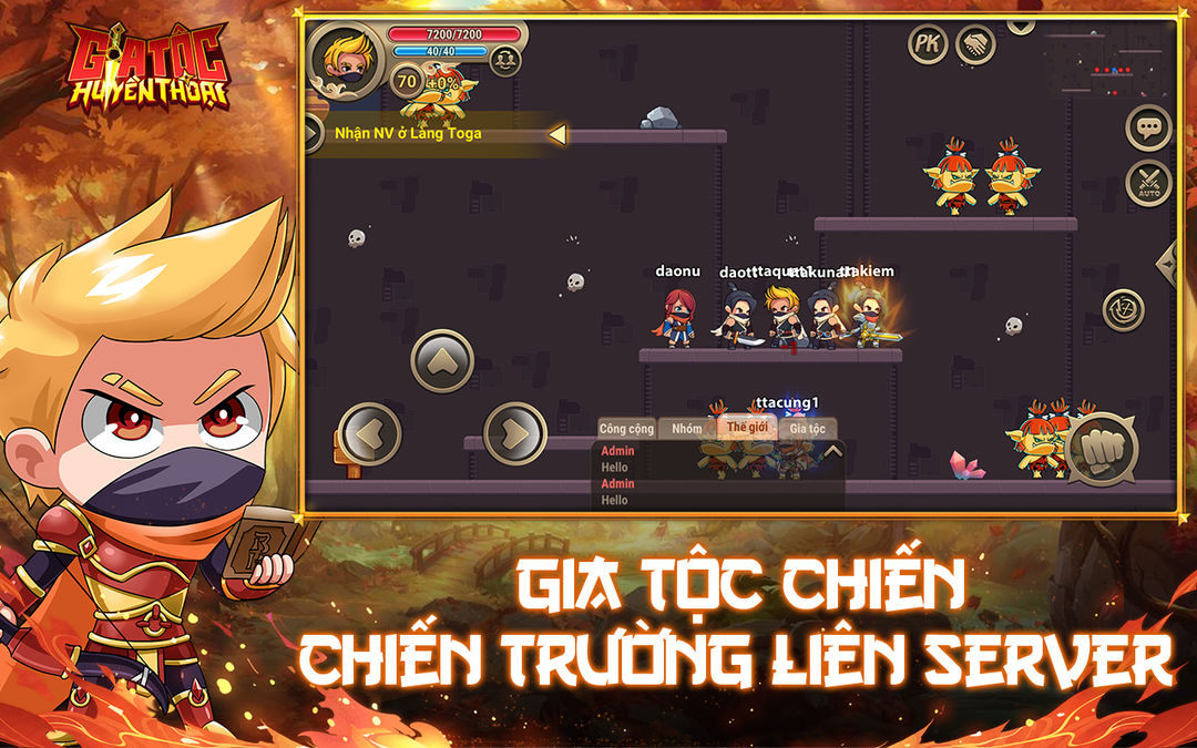 Gia Tộc Huyền Thoại screenshot game