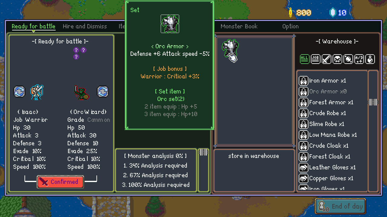 Backpacker Guild screenshot game