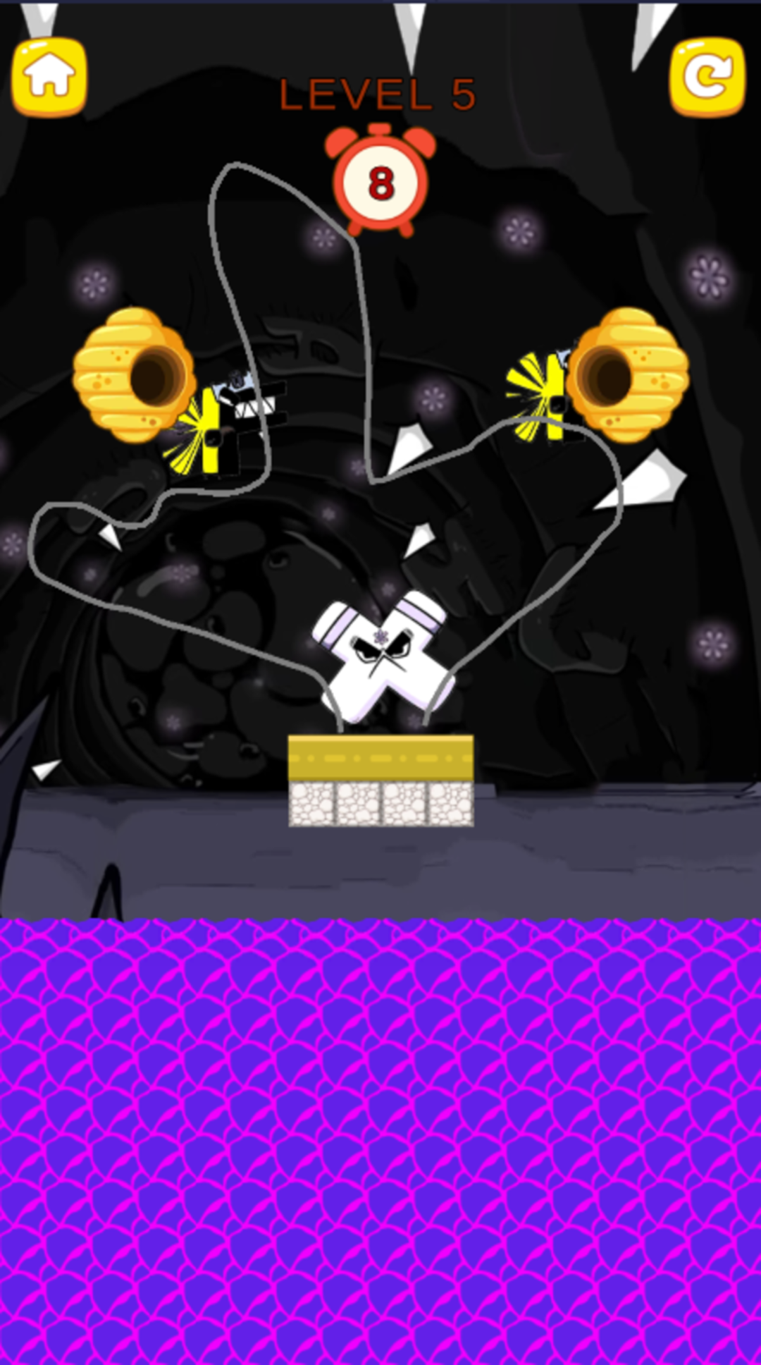 save the colored Alphabet lore ゲームのスクリーンショット