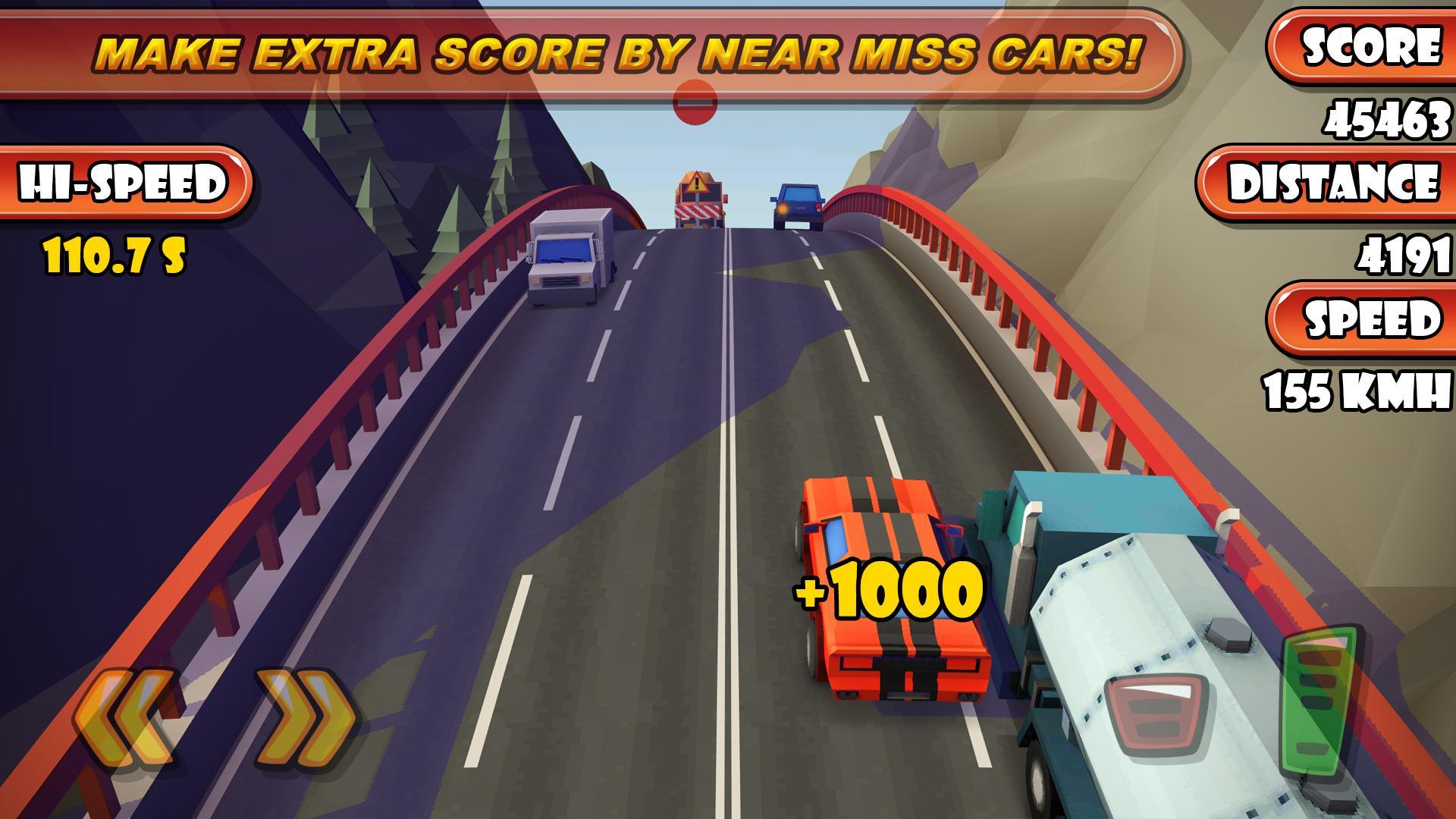 Highway Traffic Racer Planet 게임 스크린샷