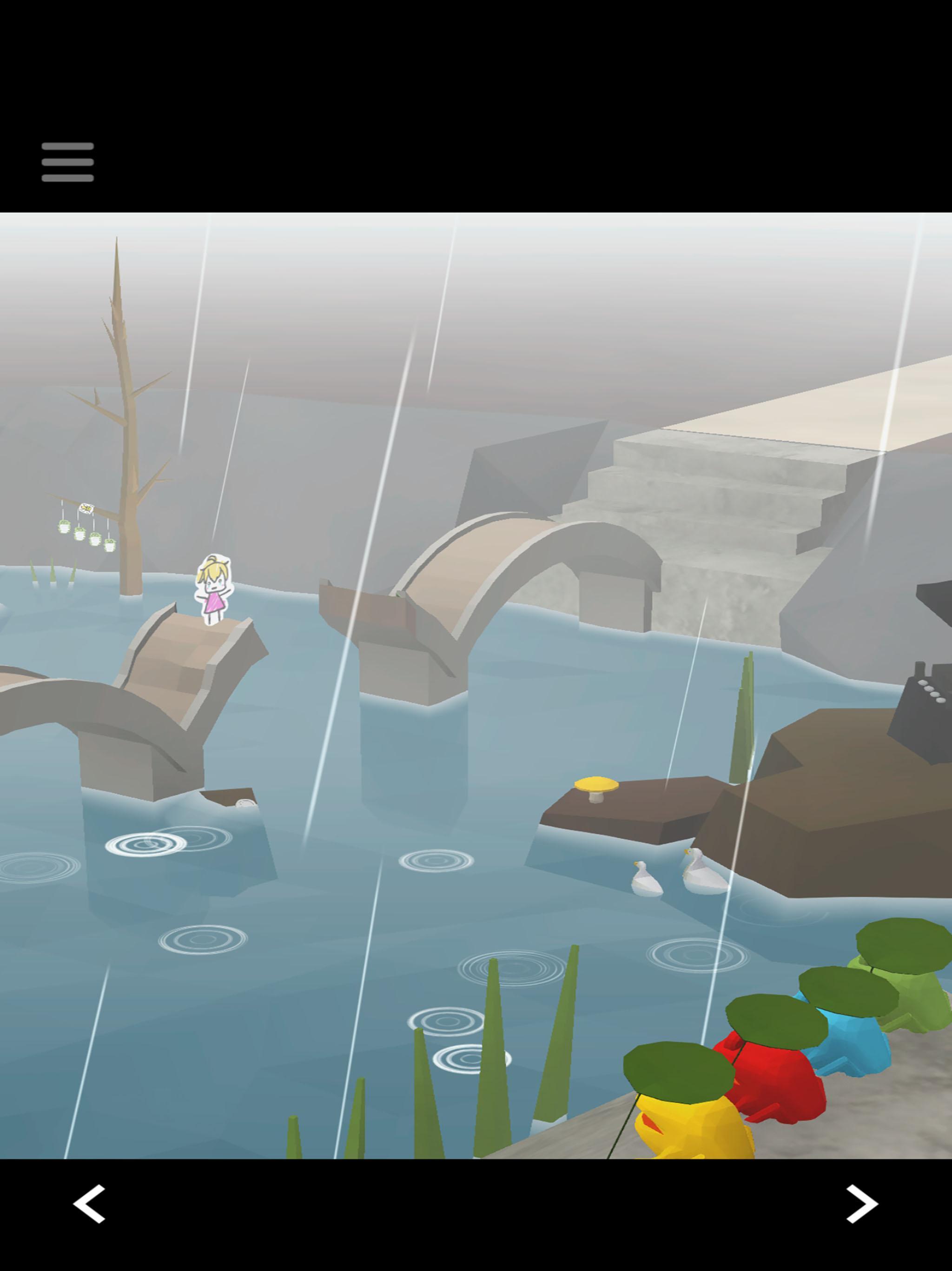 脱出ゲーム -レイニーレイク- カエル佇む雨降り池からの脱出のキャプチャ