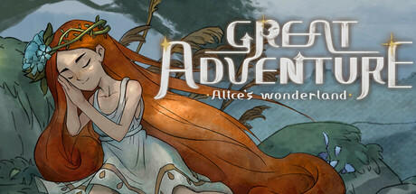 Banner of Great Adventure: Alice's wonderland 