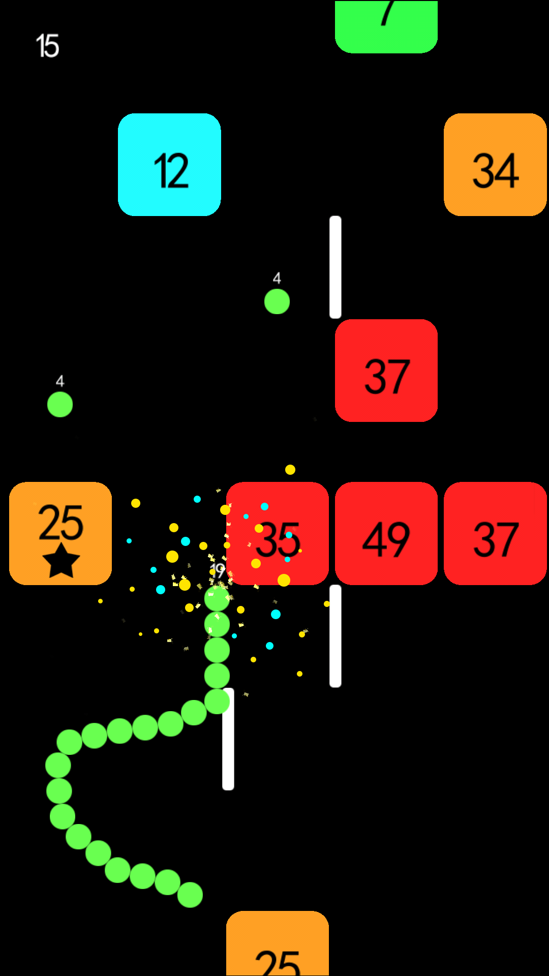Snake Pixel Game Screenshot