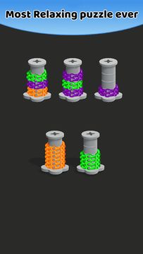 Chain Sort - puzzle Games ภาพหน้าจอเกม
