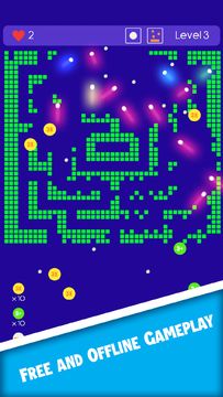 Cuplikan Layar Game Brick Breaker Ball Puzzle