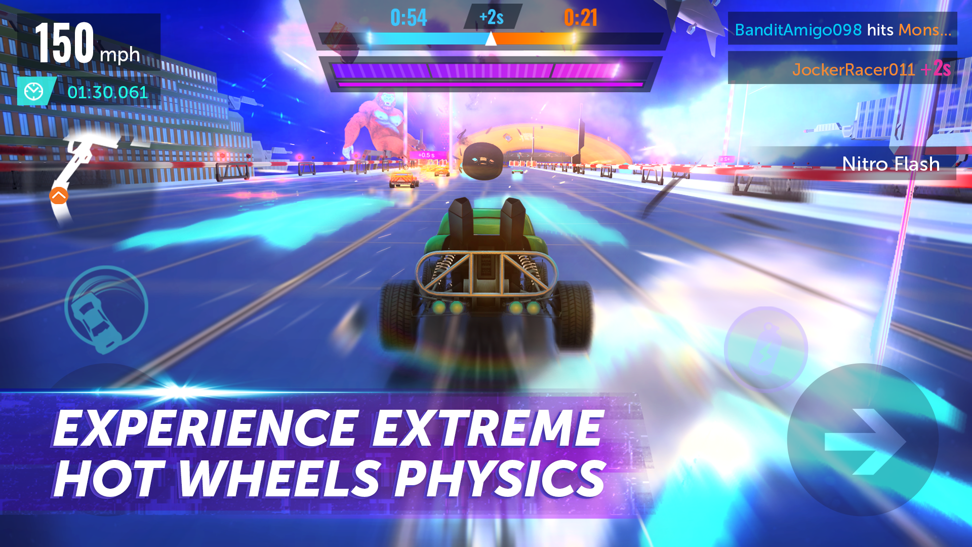 Screenshot of Hot Wheels Infinite Loop