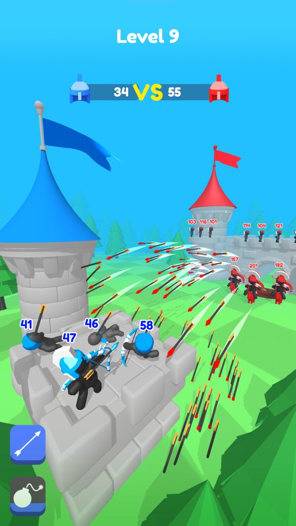Merge Archers: Bow and Arrow screenshot game