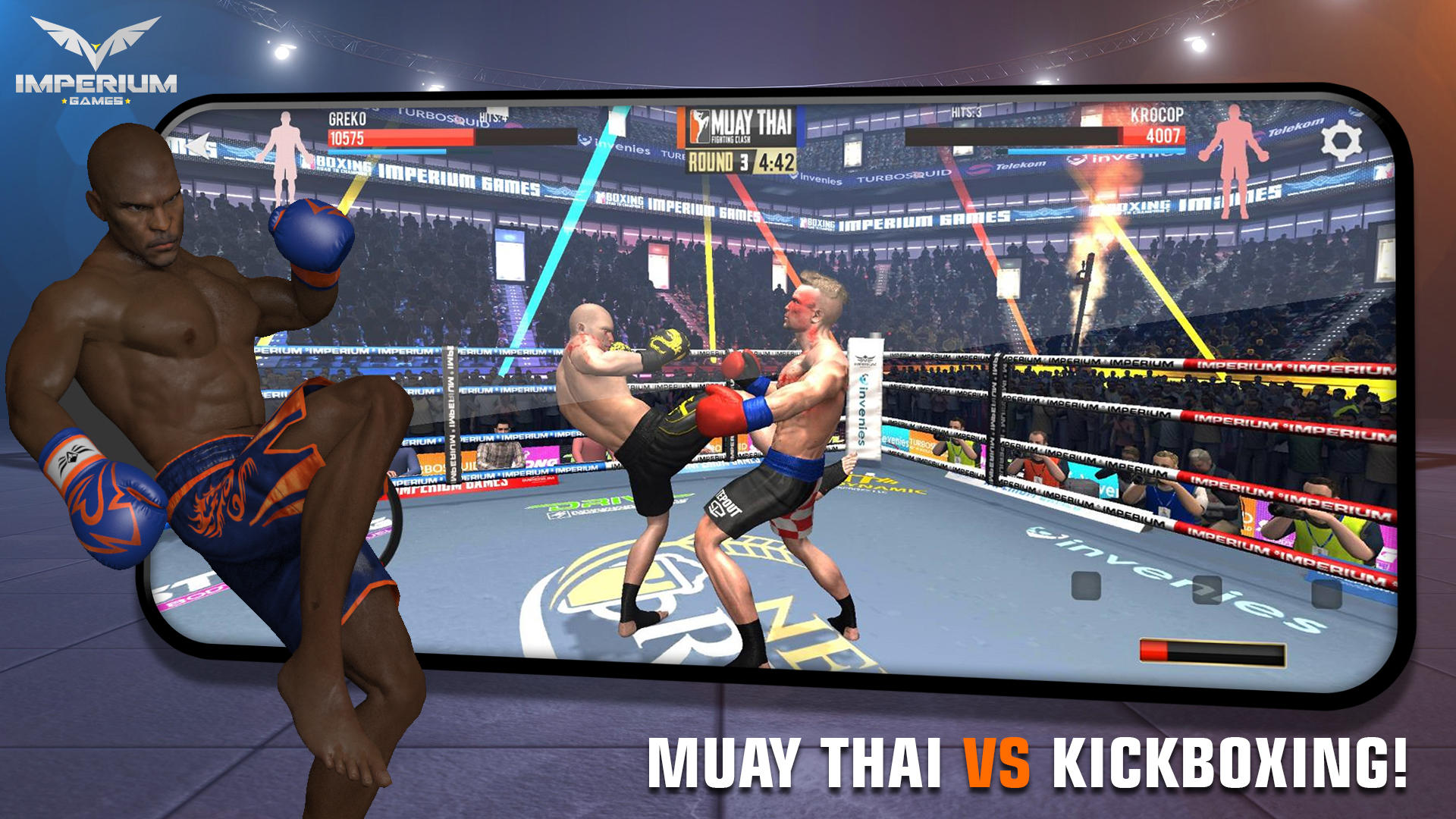 Muay Thai 2 - Fighting Clash Game Screenshot