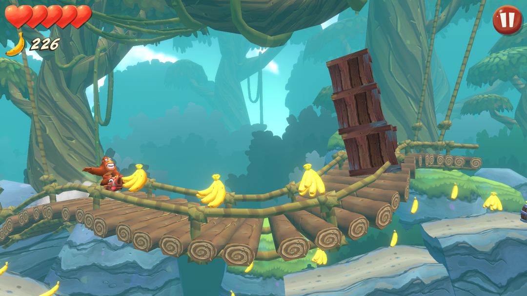Banana Kong Blast 게임 스크린 샷